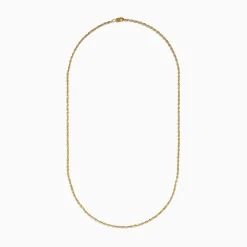 Necklaces & Pendants|Effy Jewelry 14K Yellow Gold Rope 20" Chain