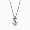 Mens|Effy Jewelry Men's 925 Sterling Silver Anchor Pendant