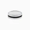 Mens|Effy Jewelry Men's 925 Sterling Silver Black Sapphire Ring