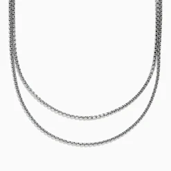 Mens|Effy Jewelry Men's 925 Sterling Silver Chain Necklace