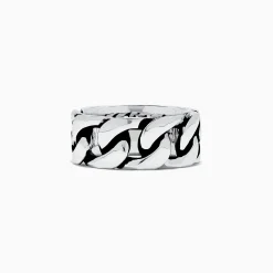 Mens|Effy Jewelry Men's 925 Sterling Silver Chain Link Band Ring