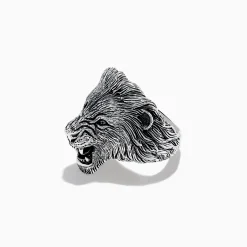Mens|Effy Jewelry Men's 925 Sterling Silver Lion Ring