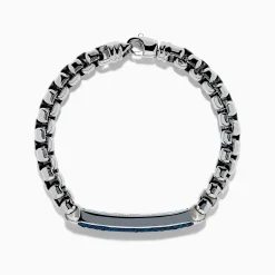 Mens|Effy Jewelry Men's 925 Sterling Silver London Blue Topaz Bracelet