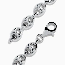 Mens|Effy Jewelry Men's 925 Sterling Silver Puffed Mariner Link Chain Bracelet