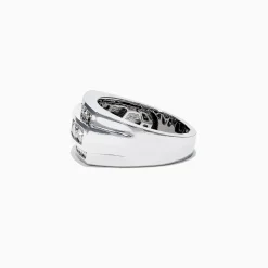 Mens|Effy Jewelry Men's 14K White Gold Diamond Ring, 1.67 TCW
