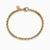 Mens|Effy Jewelry Men's 14K Yellow Gold Chain Bracelet 8.25"