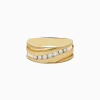 Mens|Effy Jewelry Men's 14K Yellow Gold Diamond Ring