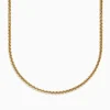 Mens|Effy Jewelry Men's 14K Yellow Gold Round Box Chain Necklace, 22''