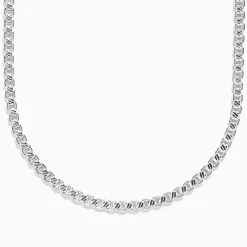 Mens|BH MULTI Men's Sterling Silver 21" Box Chain Necklace
