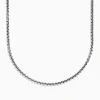 Mens|BH Multi Men's Sterling Silver 21" Box Link Chain