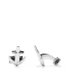 Mens|Effy Jewelry Men's Sterling Silver Anchor Cufflinks