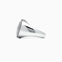 Mens|Effy Jewelry Men's Sterling Silver Compass Ring
