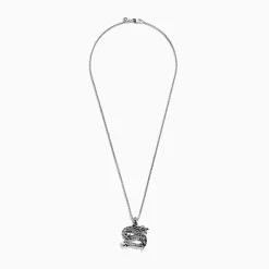 Mens|Effy Jewelry Men's Sterling Silver Dragon Pendant