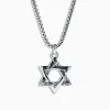 Mens|Effy Jewelry Men's Sterling Silver Star of David Pendant