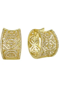 Earrings|Effy Jewelry Moderna D'Oro Yellow Gold Diamond Earrings, .73 TCW
