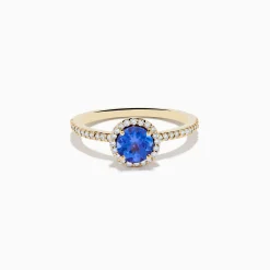 Rings|Effy Jewelry Nahla 14K Yellow Gold Tanzanite and Diamond Ring