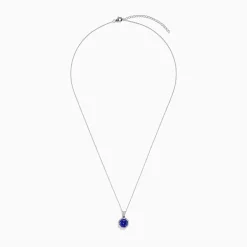Necklaces & Pendants|Effy Jewelry Nahla Siri 14K Gold Octagon Cut Tanzanite and Diamond Pendant