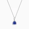 Necklaces & Pendants|BH Multi Nahla Siri 14K Gold Tanzanite and Diamond Pendant, 1.82 TCW