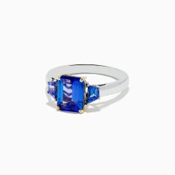 Rings|Effy Jewelry Nahla Siri 14K Two-Tone Gold Tanzanite Ring