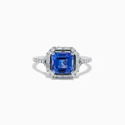 Rings|Effy Jewelry Nahla Siri 14K White Gold Tanzanite and Diamond Ring