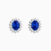 Earrings|Effy Jewelry Nahla Siri 14K White Gold Tanzanite and Diamond Earrings