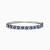Bracelets|Effy Jewelry Nahla Siri 14K White Gold Tanzanite Diamond Bangle, 4.76 TCW