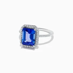 Rings|Effy Jewelry Nahla Siri 14K White Gold Tanzanite and Diamond Ring
