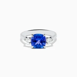 Rings|Effy Jewelry Nahla Siri 14K White Gold Tanzanite and Diamond Ring