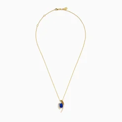 Necklaces & Pendants|Effy Jewelry Nahla Siri 14K Yellow Gold Floating Tanzanite and Diamond Pendant
