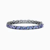 Bracelets|BH Multi Nahla Siri Sterling Silver Tanzanite Tennis Bracelet, 18.62 TCW