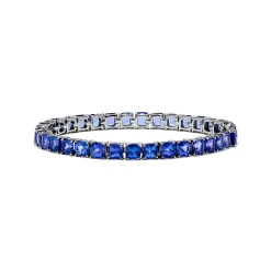 Bracelets|Effy Jewelry Nahla Siri Sterling Silver Tanzanite Tennis Bracelet