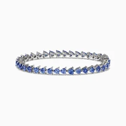 Bracelets|Effy Jewelry Nahla Siri Sterling Silver Tanzanite Bracelet, 7.45 TCW