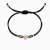 Bracelets|Effy Jewelry Novelty 14K Rose Gold Diamond Heart String Bracelet, 0.13 TCW