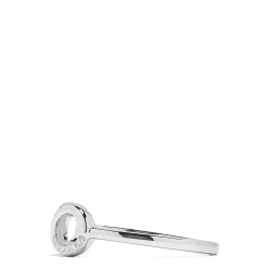 Rings|Effy Jewelry Novelty 14K White Gold Diamond Infinity Ring, 0.06 TCW