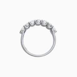 Rings|Effy Jewelry Pave Classica 14K White Gold Diamond Band 1.03 TCW