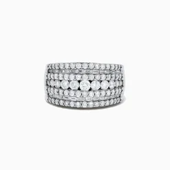 Rings|BH Multi Pave Classica 14K White Gold Diamond Ring, 1.99 TCW