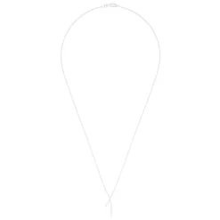 Necklaces & Pendants|Effy Jewelry Pave Classica 14K White Gold Diamond Criss Cross Necklace, 0.19 TCW