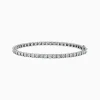 Bracelets|Effy Jewelry Pave Classica 14K White Gold Diamond Tennis Bracelet, 0.51 TCW