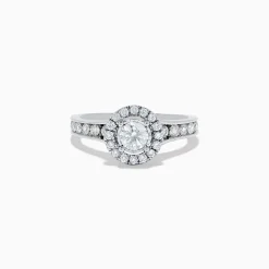 Rings|Effy Jewelry Pave Classica 14K White Gold Diamond Ring Set