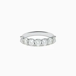 Rings|Effy Jewelry Pave Classica 14K White Gold Round Brilliant Diamond Band 1.72 TCW