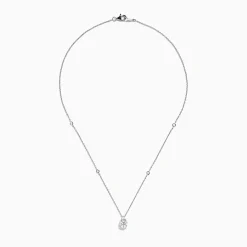 Necklaces & Pendants|BH Multi Pave Classica 14K White Gold Diamond Pendant