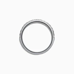 Rings|Effy Jewelry Pave Classica 14K White Gold Diamond Band, 0.34 TCW