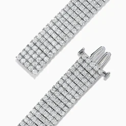 Bracelets|BH MULTI Pave Classica 14K White Gold Diamond Bracelet, 10.05 TCW