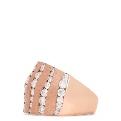Rings|Effy Jewelry Pave Rose 14K Rose Gold Diamond Ring, 1.68 TCW