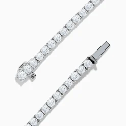 Bracelets|Effy Jewelry Reverie 14K White Gold 7 Carat Lab Grown Diamond Tennis Bracelet