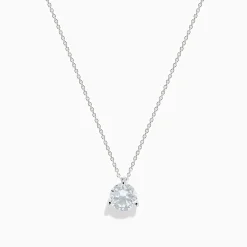 Necklaces & Pendants|Effy Jewelry Reverie 14K White Gold 1.95ct Lab Grown Diamond Pendant