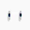 Earrings|BH Multi Royale Bleu 14K White Gold Sapphire and Diamond Earrings