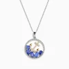 Necklaces & Pendants|Effy Jewelry Seaside 925 Sterling Silver u0026 14K Gold Tanzanite u0026 Diamond Anchor Pendant