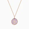 Necklaces & Pendants|Effy Jewelry Seaside 14K Gold Mother of Pearl and Diamond Starfish Pendant