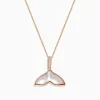 Necklaces & Pendants|Effy Jewelry Seaside 14K Gold Quartz Crystal, Mother of Pearl and Diamond Pendant